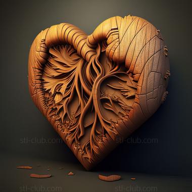 3D модель St HeartSlash игра (STL)